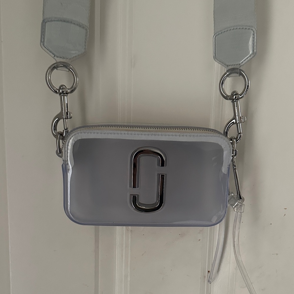 Marc By Marc Jacobs Silver Crossbody Bag